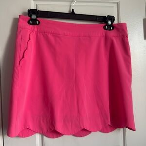 Vineyard Vines Pink Scallop Skirt Size 10